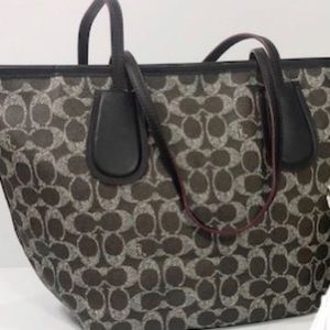 Coach Signature “C” taxi tote
